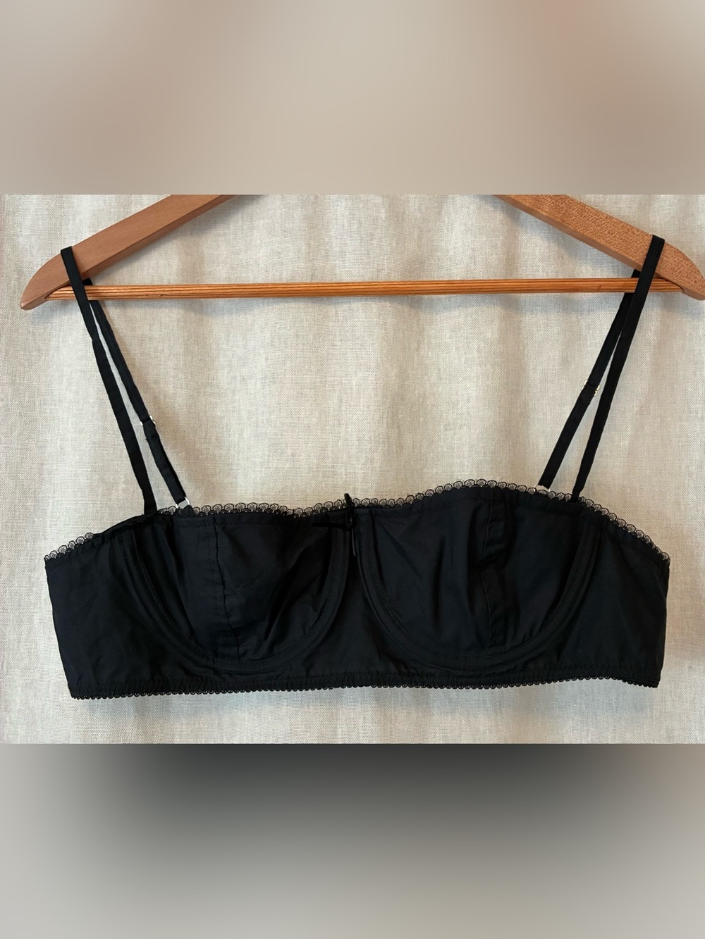 Helsa 100% Cotton Poplin Bra